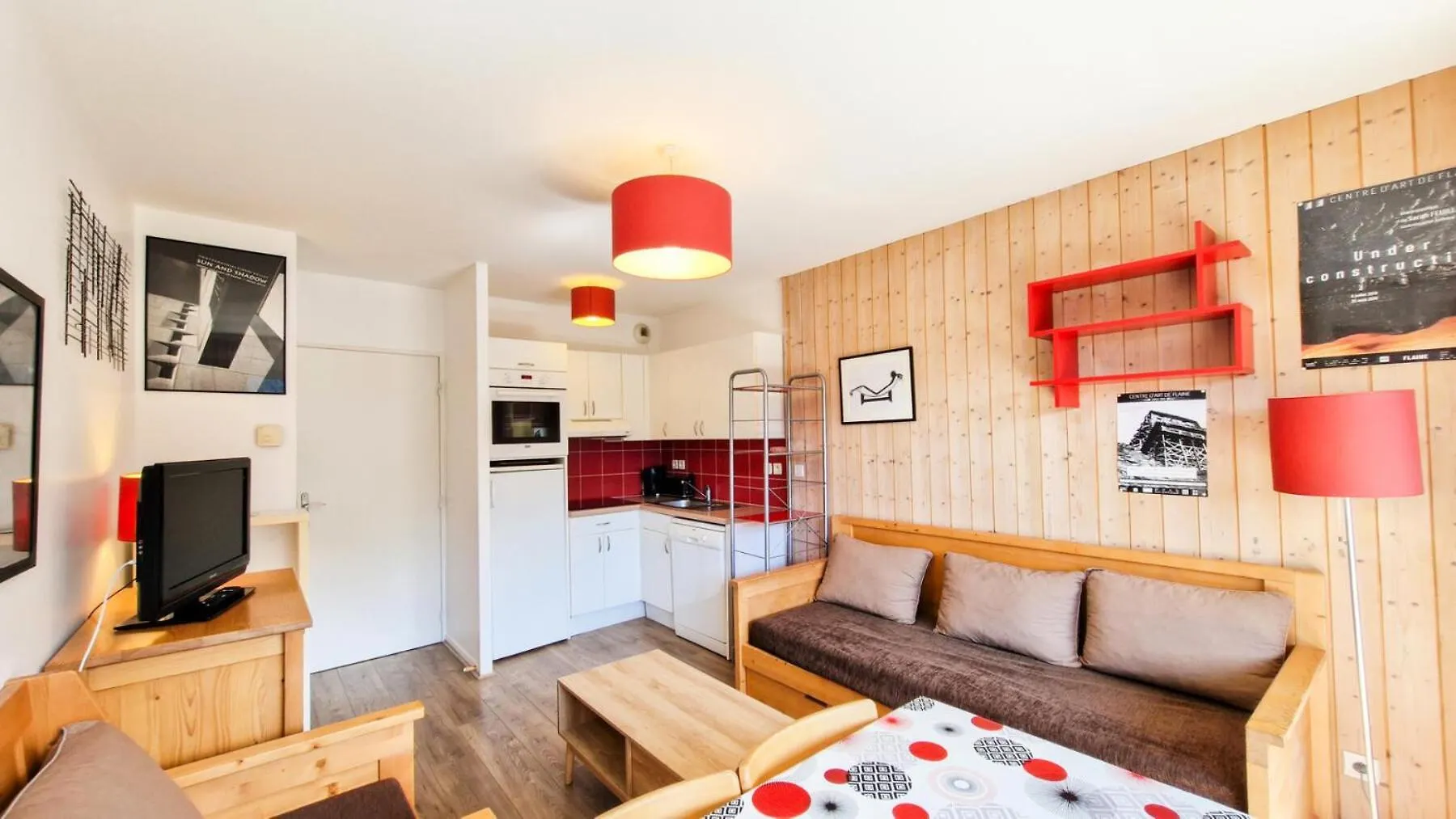 Residence Les Pleiades - Appartement Confortable Avec Cabine - Centre Station - Balcon - Parking Couvert Mae-7366 location
