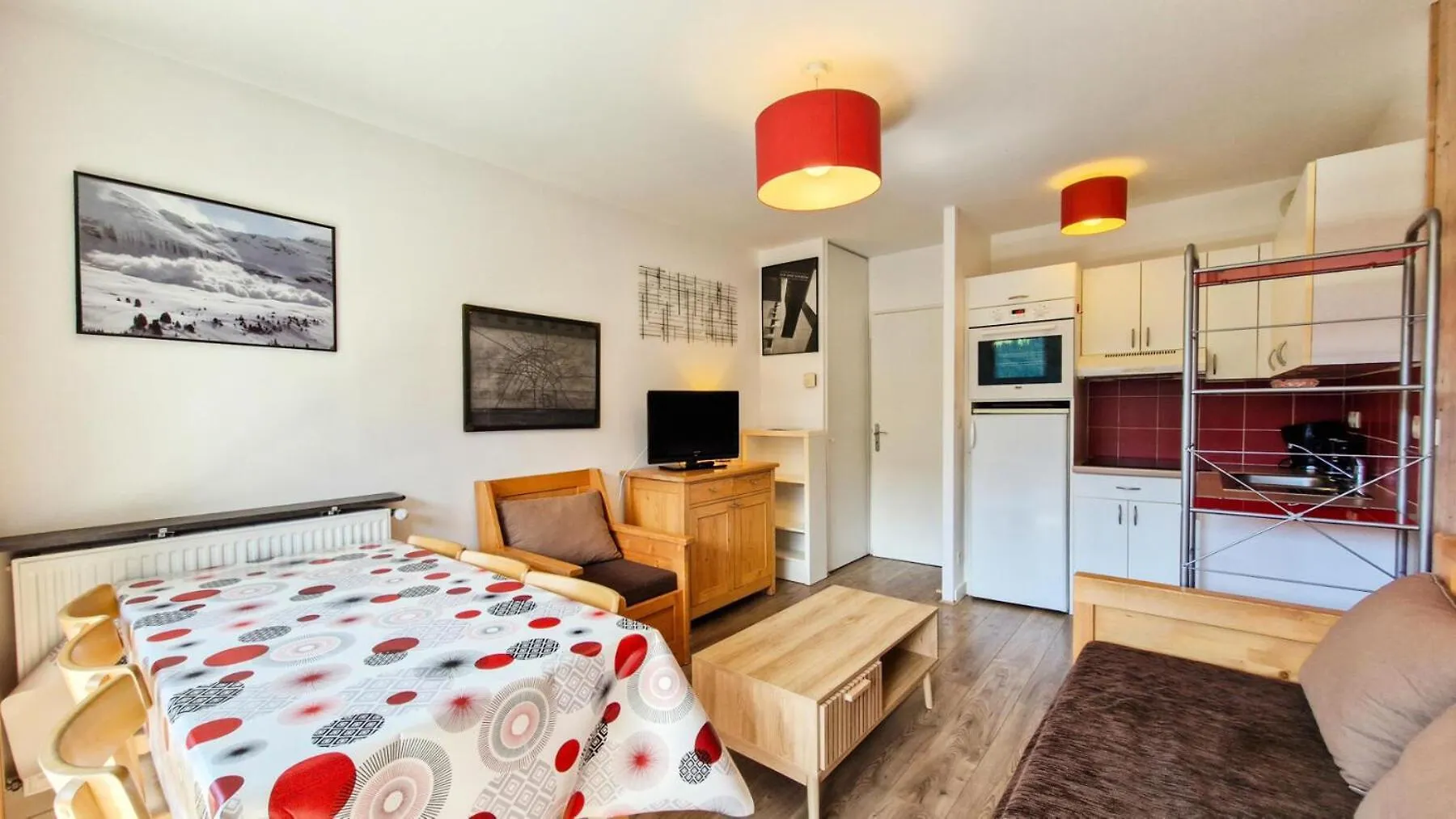 Residence Les Pleiades - Appartement Confortable Avec Cabine - Centre Station - Balcon - Parking Couvert Mae-7366 Flaine France